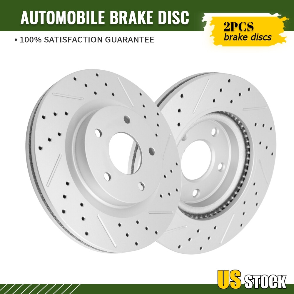 296mm Front Drilled Disc Brake Rotors for 2007 – 2022 2023 Nissan Altima