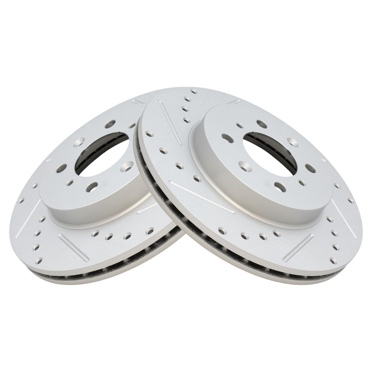 Performance Front & Rear Brake Rotors Set Performance Fits Honda