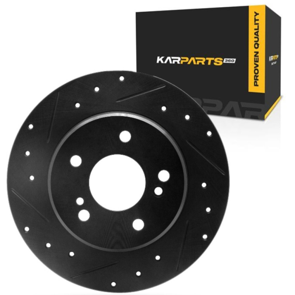 For Chrysler Crossfire 2004-2008 Brake Rotor Black | 0.29 inch Discard Thickness