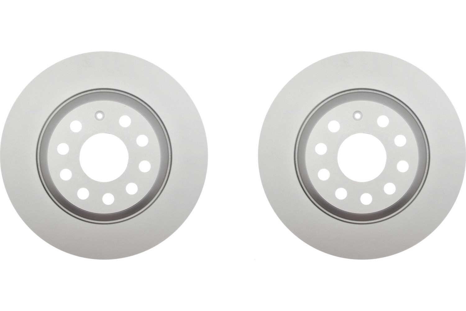 Rear PAIR Raybestos Disc Brake Rotor for 2016-2018 Audi Q3 Quattro (59211)
