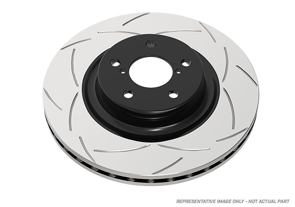 DBA for 06-13 Suzuki SX4 Street Series T2 Slotted Rear Rotor