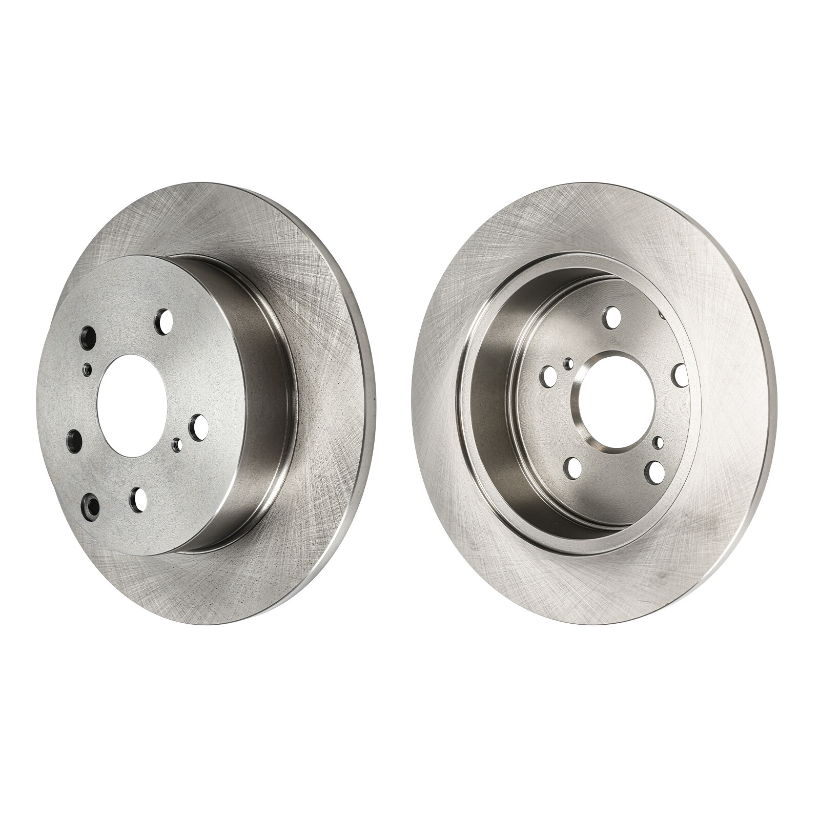 31443 1212 Rear Disc Rotors + Brake Pads for Toyota RAV4 2006-2018