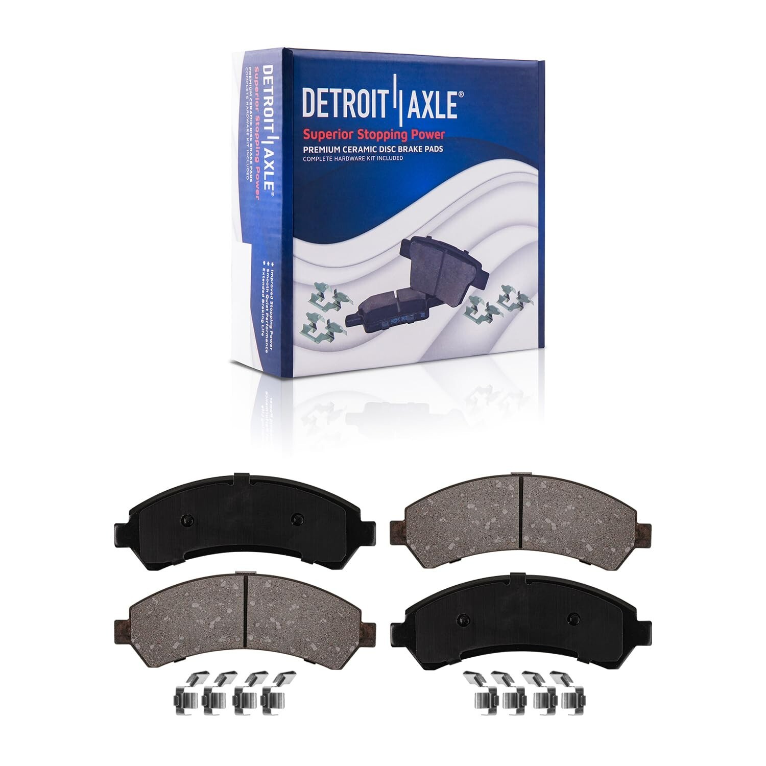 4WD Front & Rear Brake Rotor + Ceramic Pad for Chevy GMC S10 Blazer Jimmy Sonoma