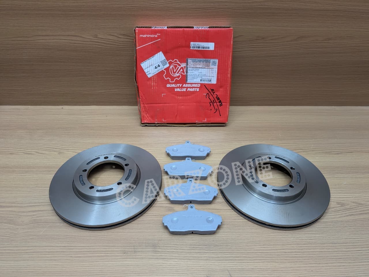 Front Disc Rotor & Brake Pads For Mahindra Roxor 2.5L