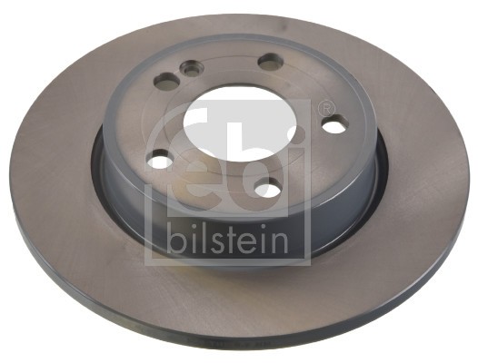 2x Febi 107512 Rear Brake Discs Pair 276mm Solid Fits Mercedes A-Class