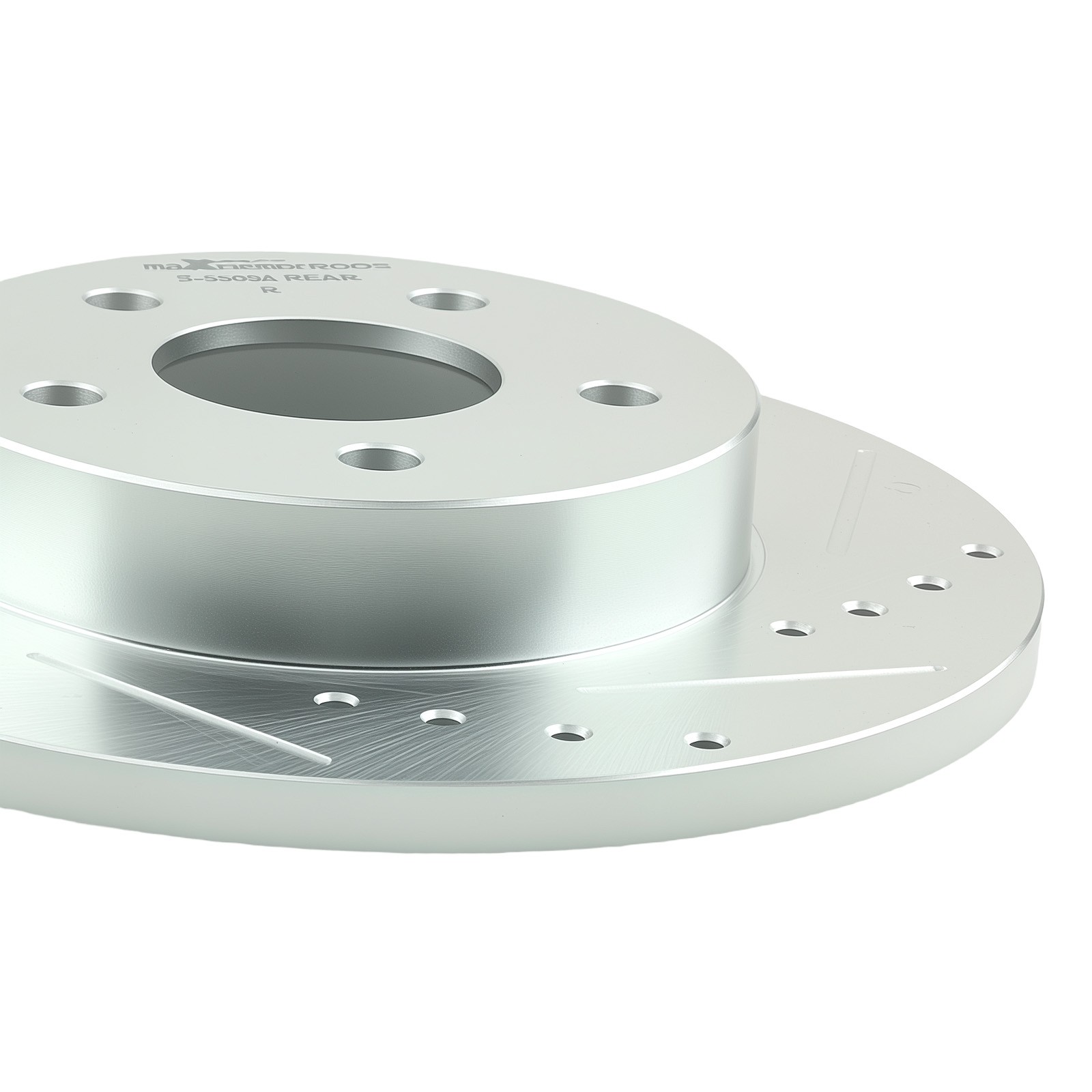 270mm Rear Drilled & Slotted Brake Disc For Saturn Aura 2007-2009/Ion 2004-2007