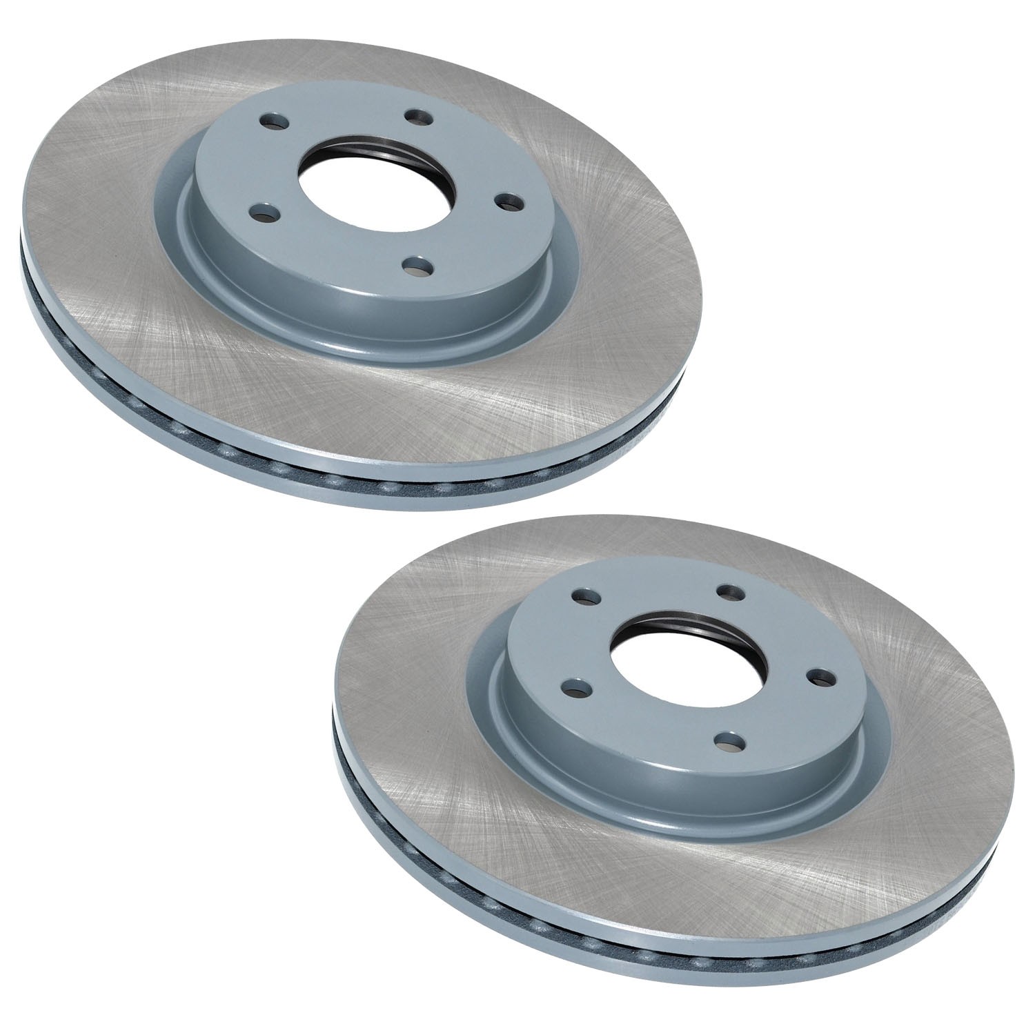 DuraGo Set of 2 Front 296mm Vented Disc Brake Rotors for Nissan Altima 2007-2025
