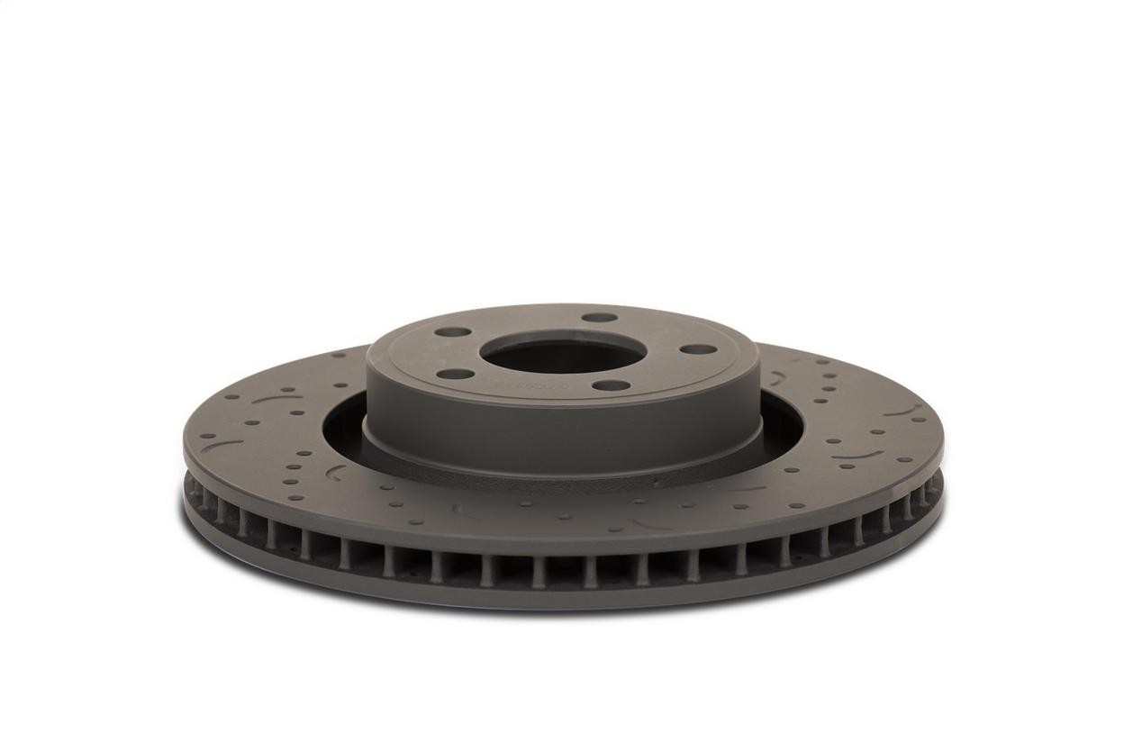 Hawk Performance Disc Brake Rotor For 2011 Volkswagen Touareg 3.6L V6 GAS DOHC