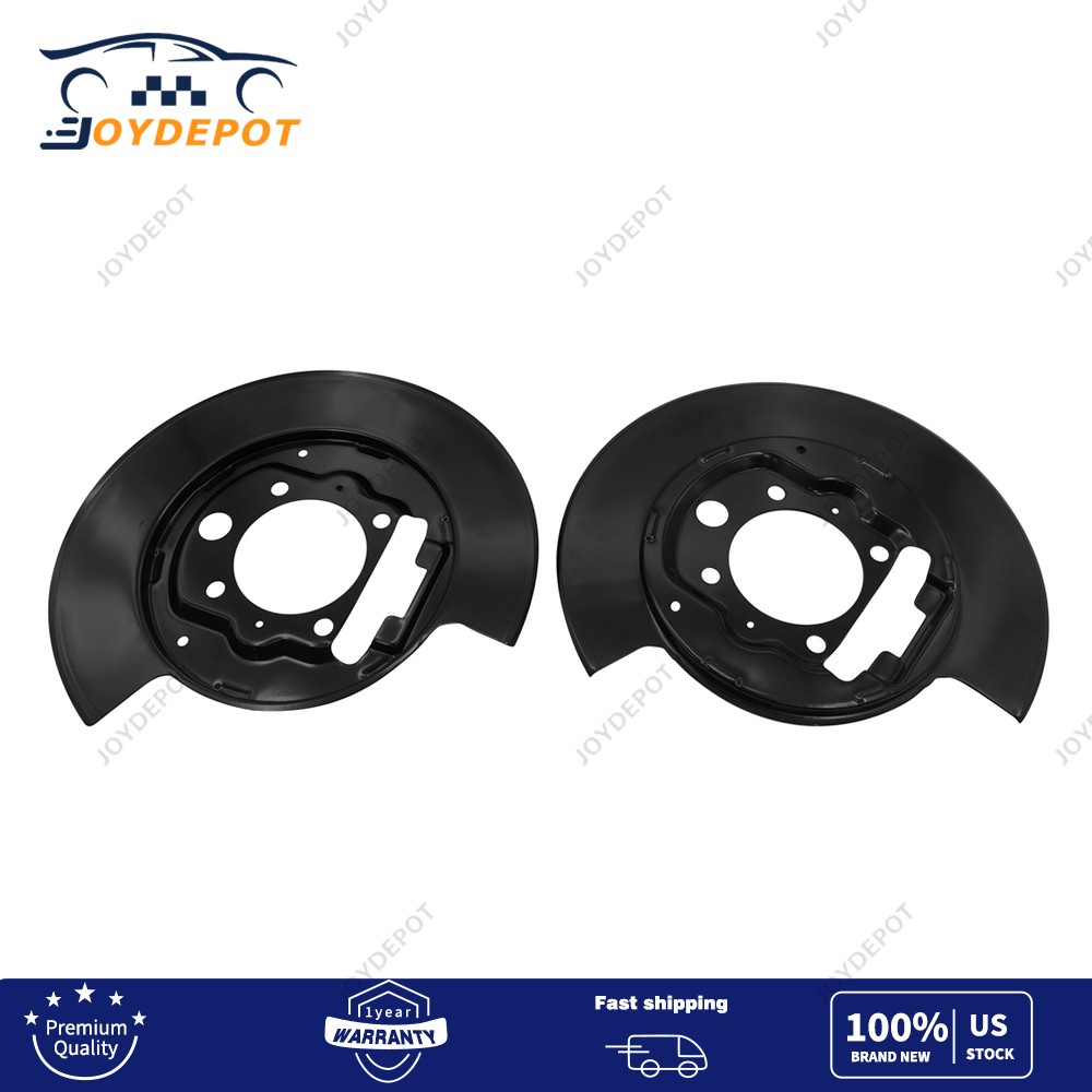 Set of 2 Rear Left & Right Brake Dust Shield 4L3Z2C029AA For 2004-2008 Ford F150