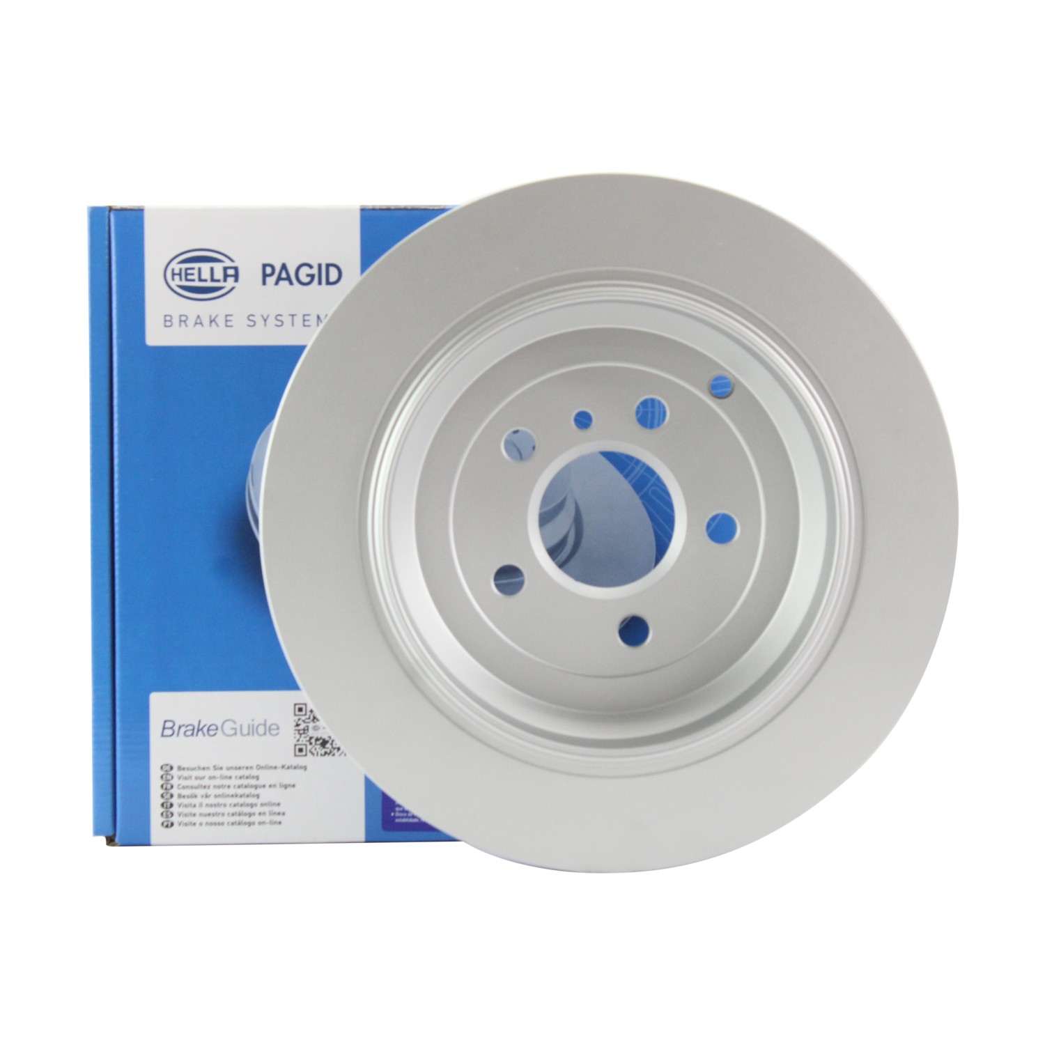 Hella Pagid 330mm Rear Coated Disc Brake Rotor For Mercedes X164 W164 W251