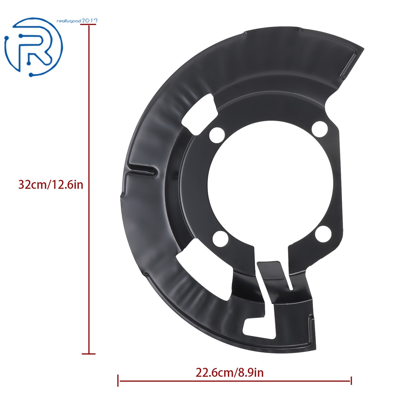 Front Brake Dust Shield Cover 5015129AA For 2000 2001 2002 Dodge Ram 2500 3500