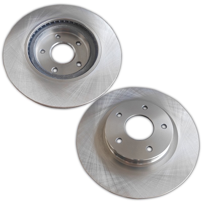 Pair 11.65 inch (296mm) Front Disc Brake Rotors Set for 2007-2025 Nissan Altima