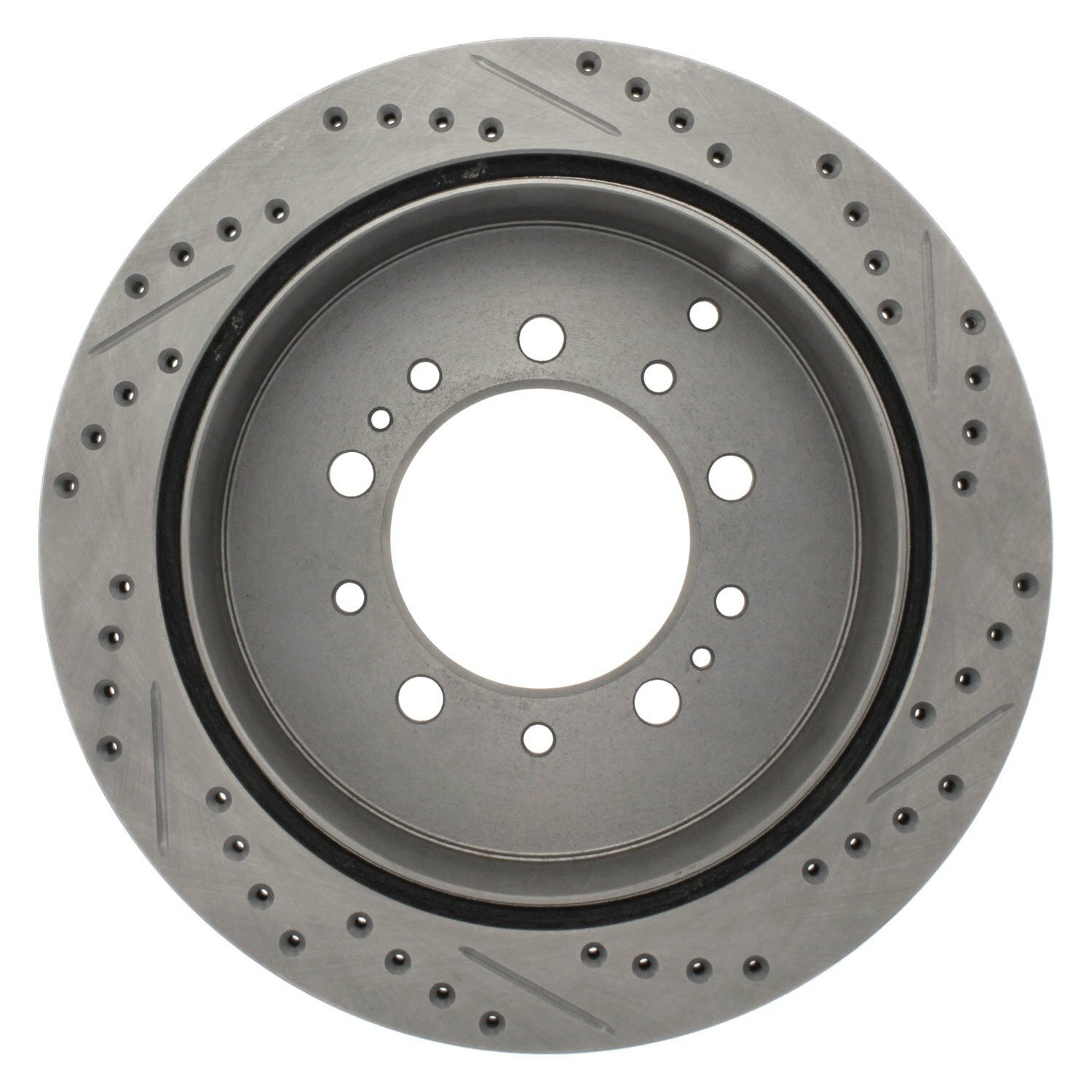 StopTech Select Sport Drilled & Slotted Rear Brake Rotor for 07-19 Toyota Tundra