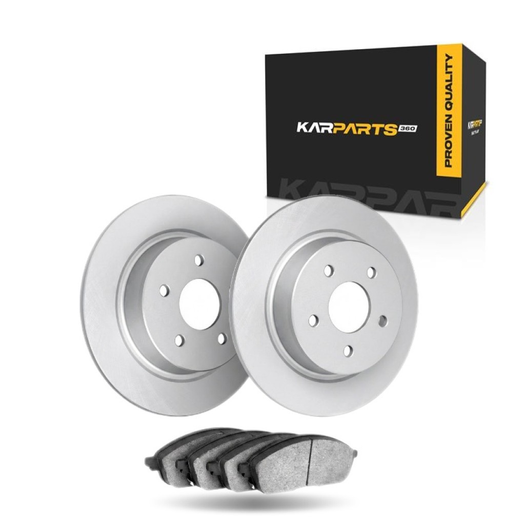 For Mitsubishi RVR 2013-2016 Brake Set Rear | Cast Iron | Ceramic Pads | Vented