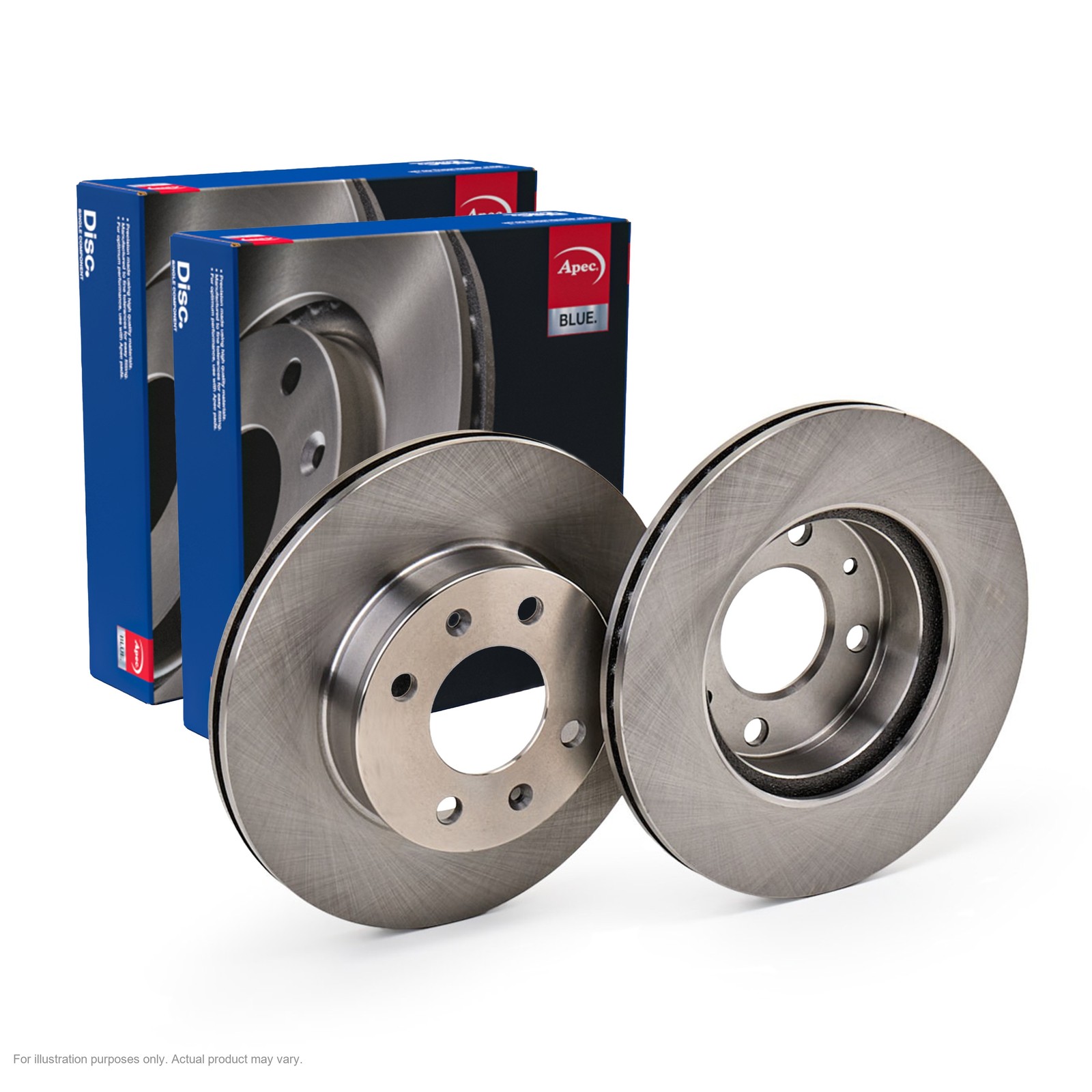 2x APEC Front Brake Discs For KIA PICANTO I (SA) 1.0 2007-11 SDK6134