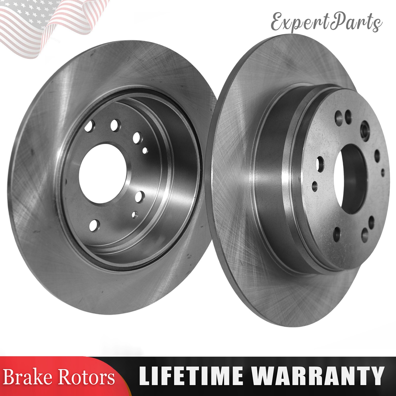 2x 11.1″ Rear Disc Brake Rotors for Acura TL 2004-2008 Honda Element 2003-2011