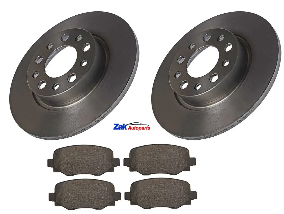 Rear 2 Brake Discs & Pads Set New For Jeep Renegade 1.0 1.3 1.4 1.6 2.0 15-2021