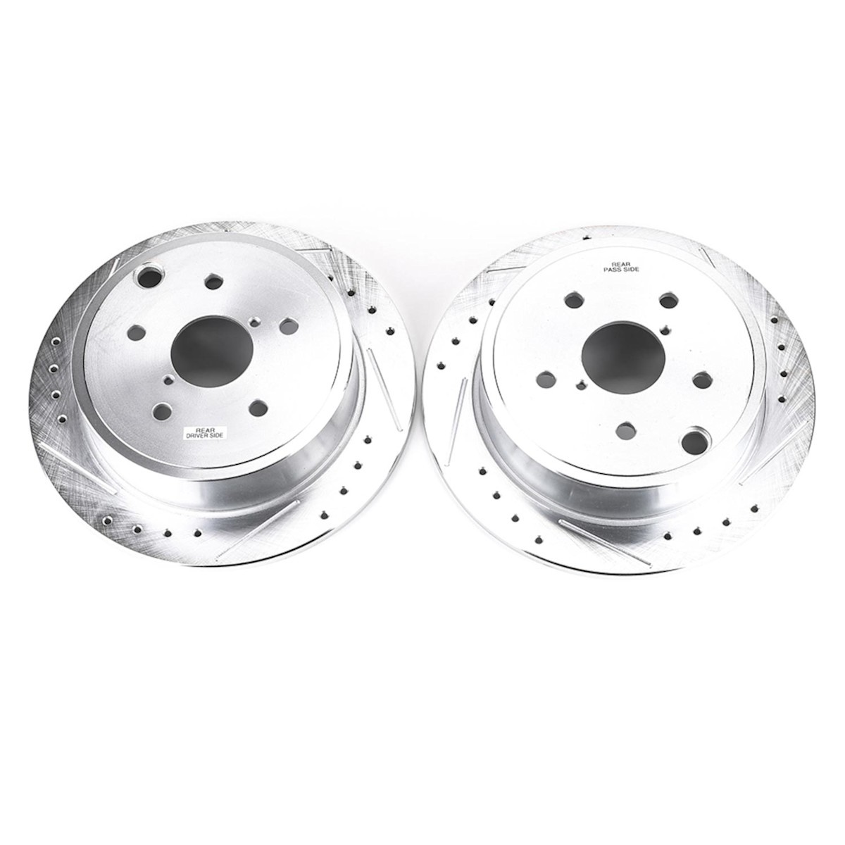 JBR1701XPR Powerstop Brake Discs 2-Wheel Set Rear for Subaru WRX 2015-2021