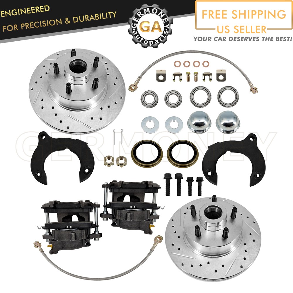 11 inch Front Disc Brake Complete Kit For Ford 5×4-1/2 Bolt Pattern Mustang II