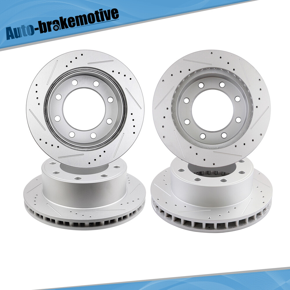 FOR FORD EXCURSION 1999-2004 FORD F-250 F-350 SUPER DUTY FRONT REAR BRAKE ROTORS