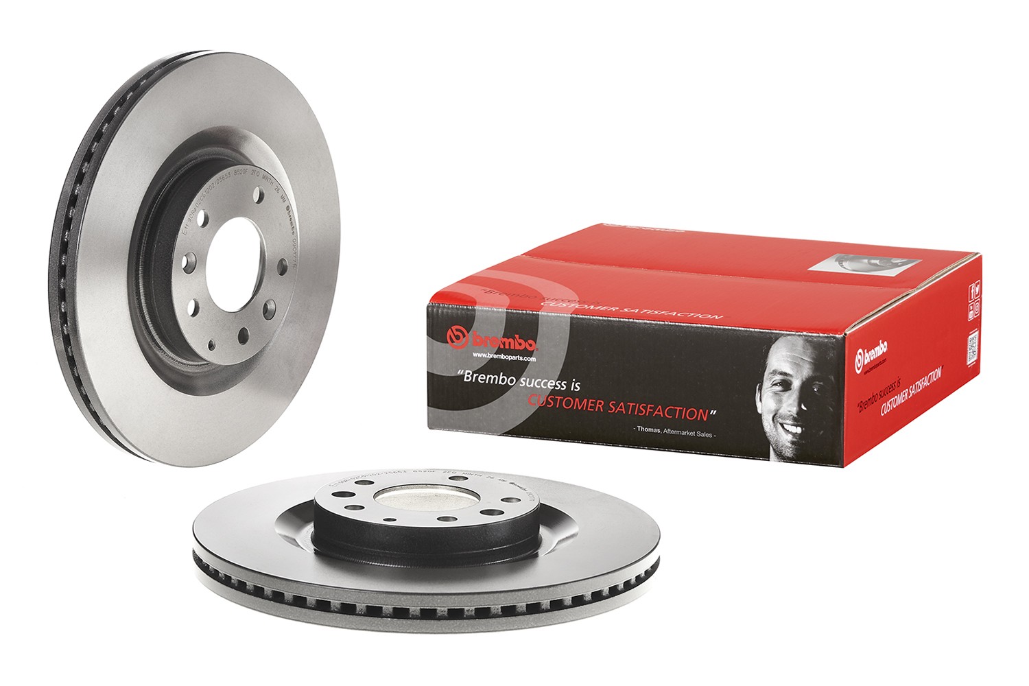 Brembo Front UV Coated 320mm Brake Disc Rotor For Mazda CX-9 Sport Grand Touring