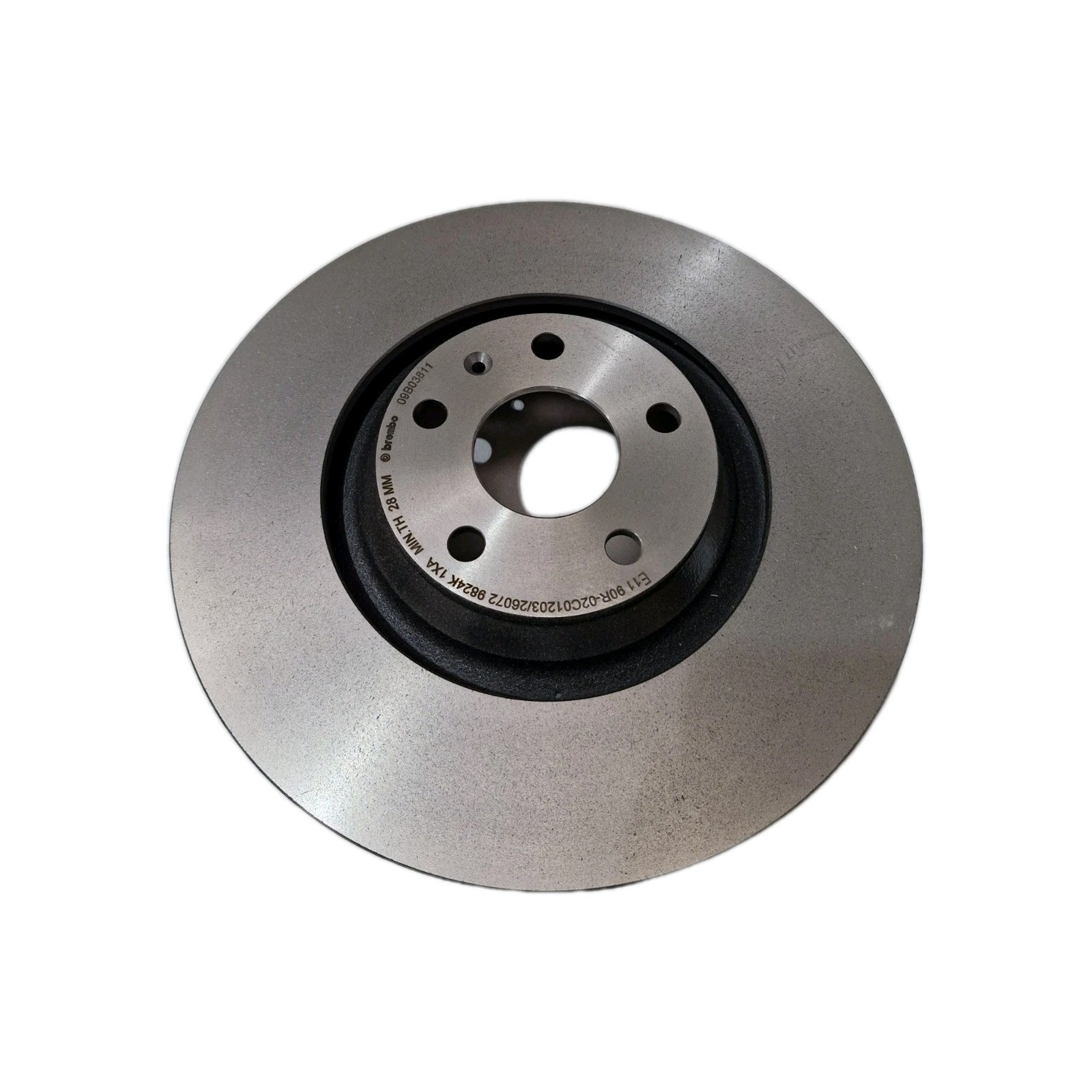 1x Brembo Prime Line UV Coated Vented Brake Disc – 09.B038.11 For Audi tt