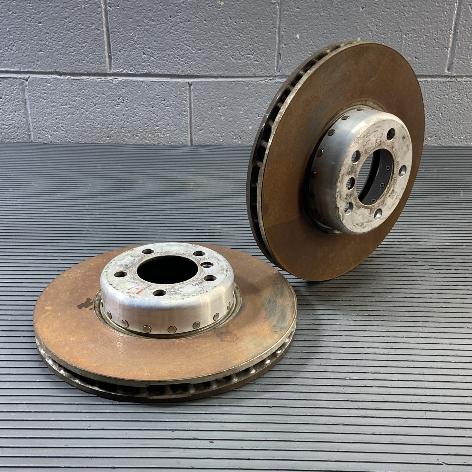 2012-2023 BMW 335i F30 Brake Disc Rotor Front Left & Right 73K Mil Set of 2 OEM