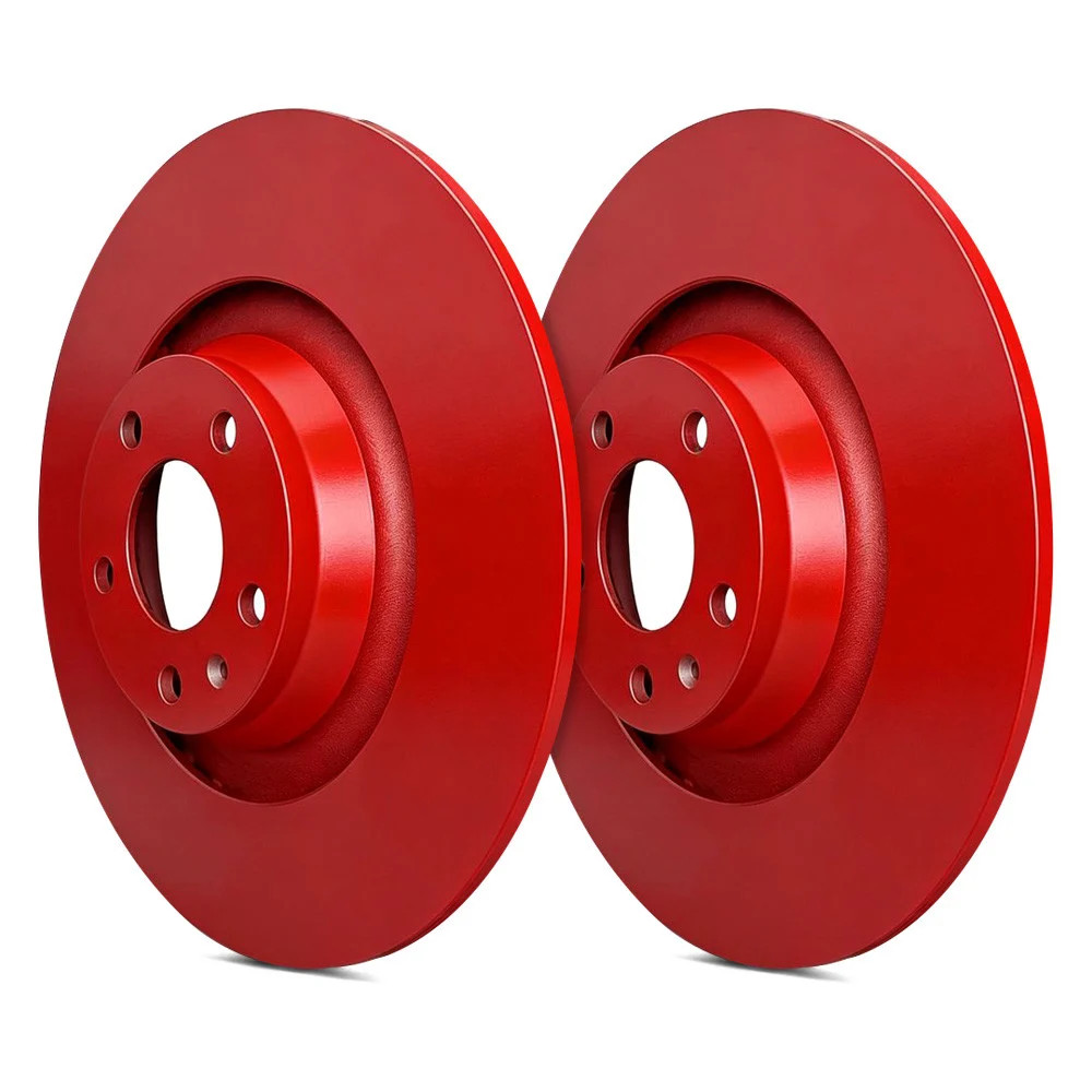 For Ford Explorer 11-19 SP Performance Premium Plain 1-Piece Rear Brake Rotors