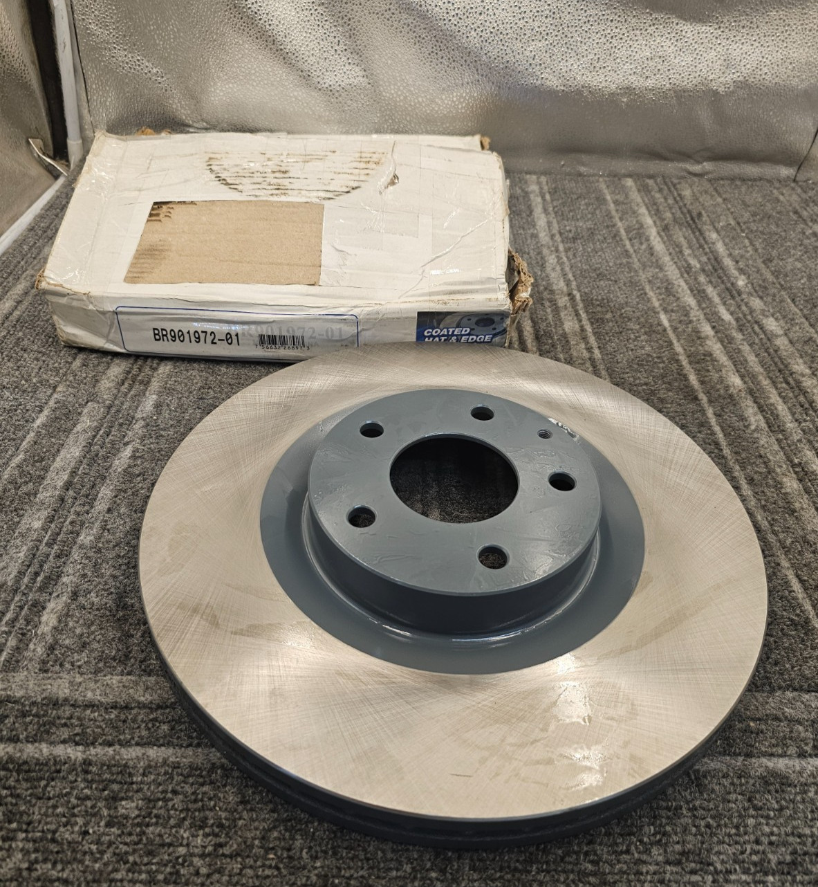 DuraGo BR901972-01 Titanium Series Front Disc Brake Rotor For Mazda CX-50 23-25