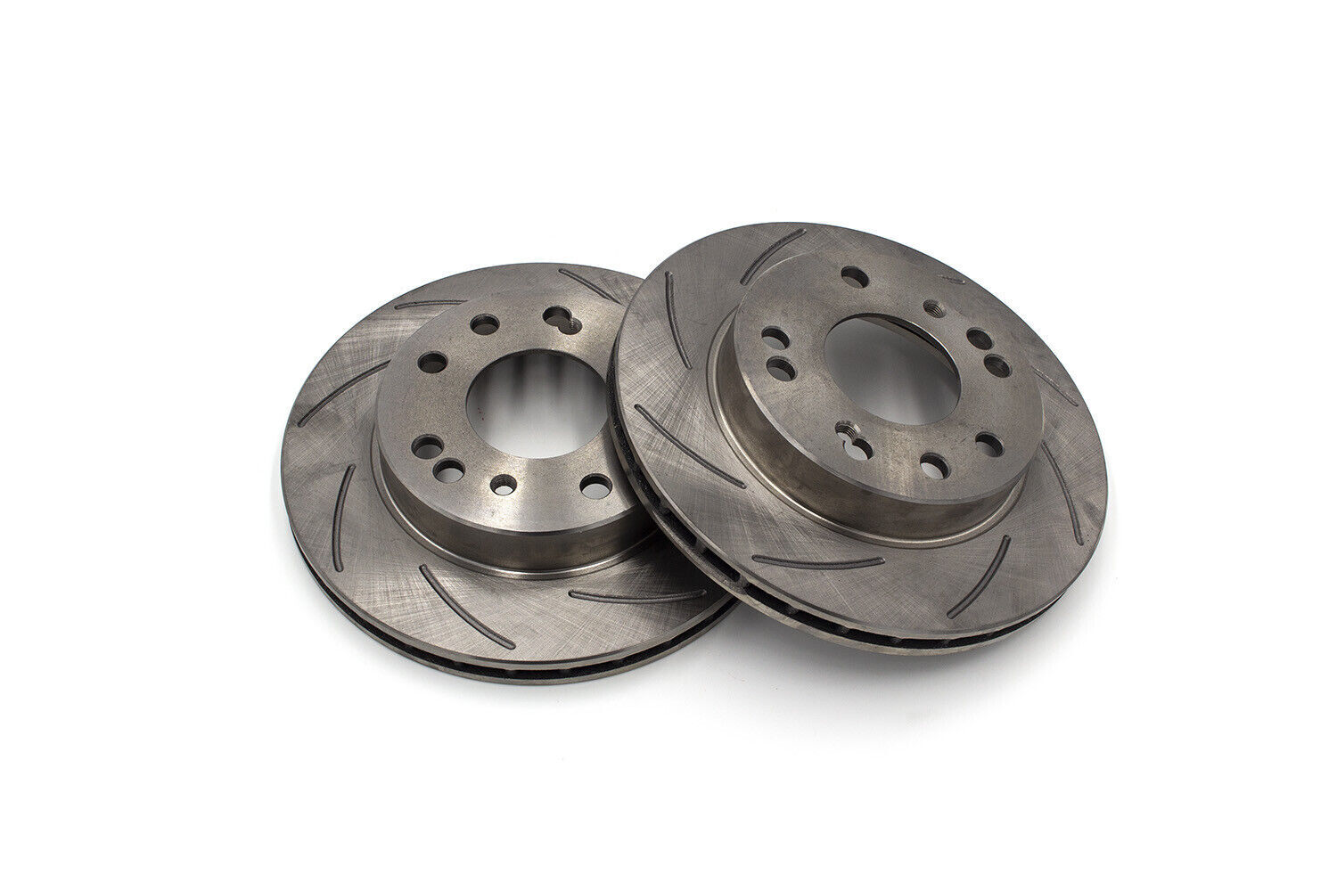 Max Street Friction Slotted Rear Rotors compatible with Nissan 240SX S13 S14