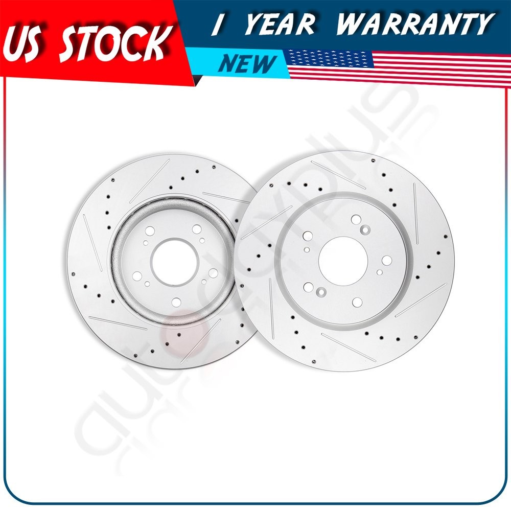 Front Brake Rotors For Acura RDX Honda Accord Crosstour Honda Crosstour CR-V