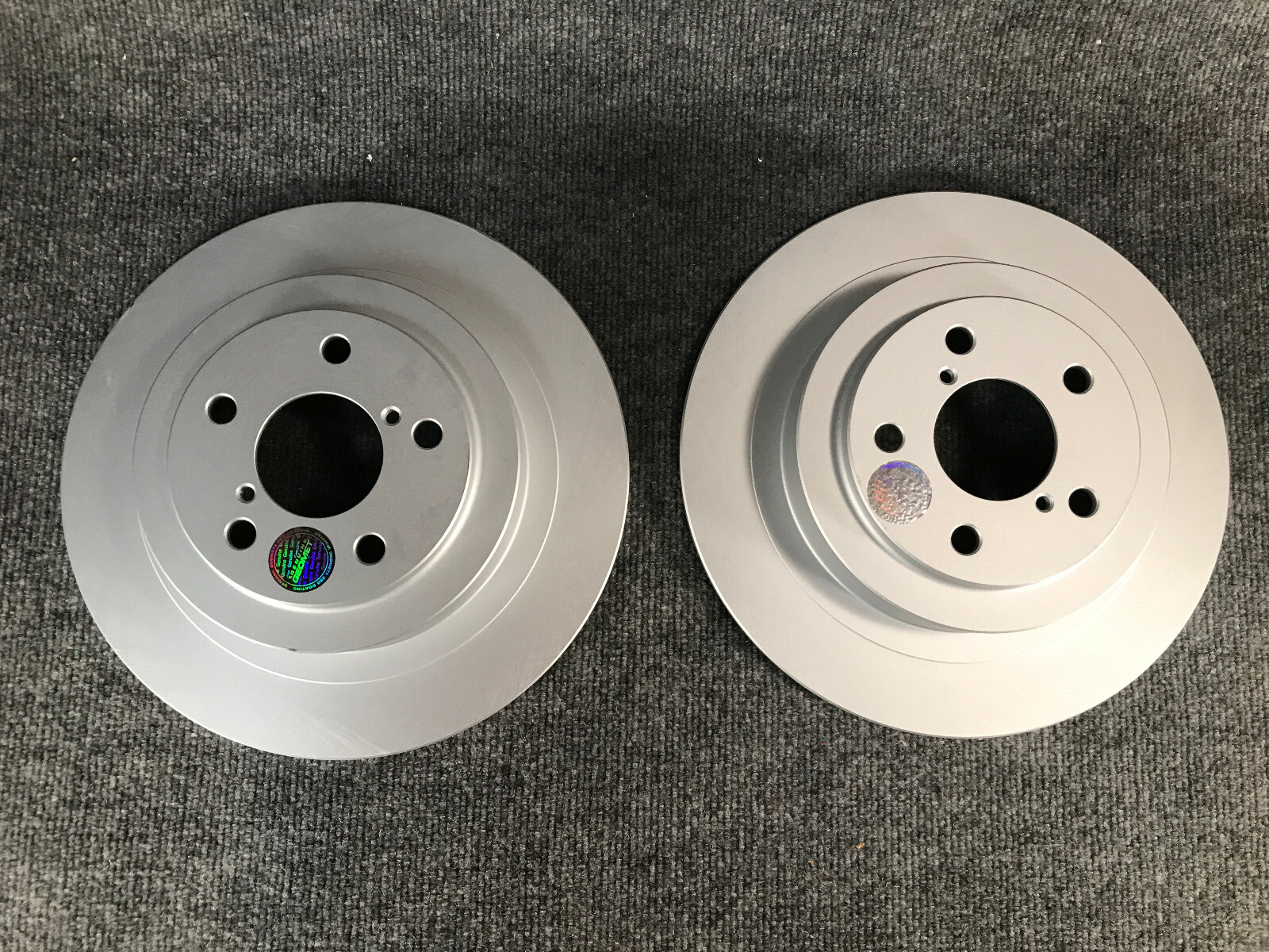 *PAIR* Rear Brake Rotor JBR945EVC Powerstop Evolution Geomet Coated NEW