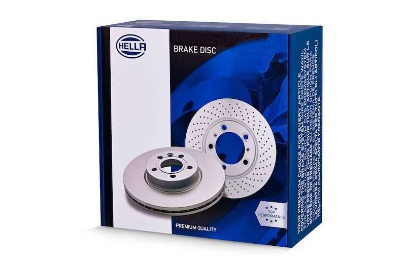 Disc Brake Rotor-Base, Eng Code: N55B30A Hella-PAGID 355120771