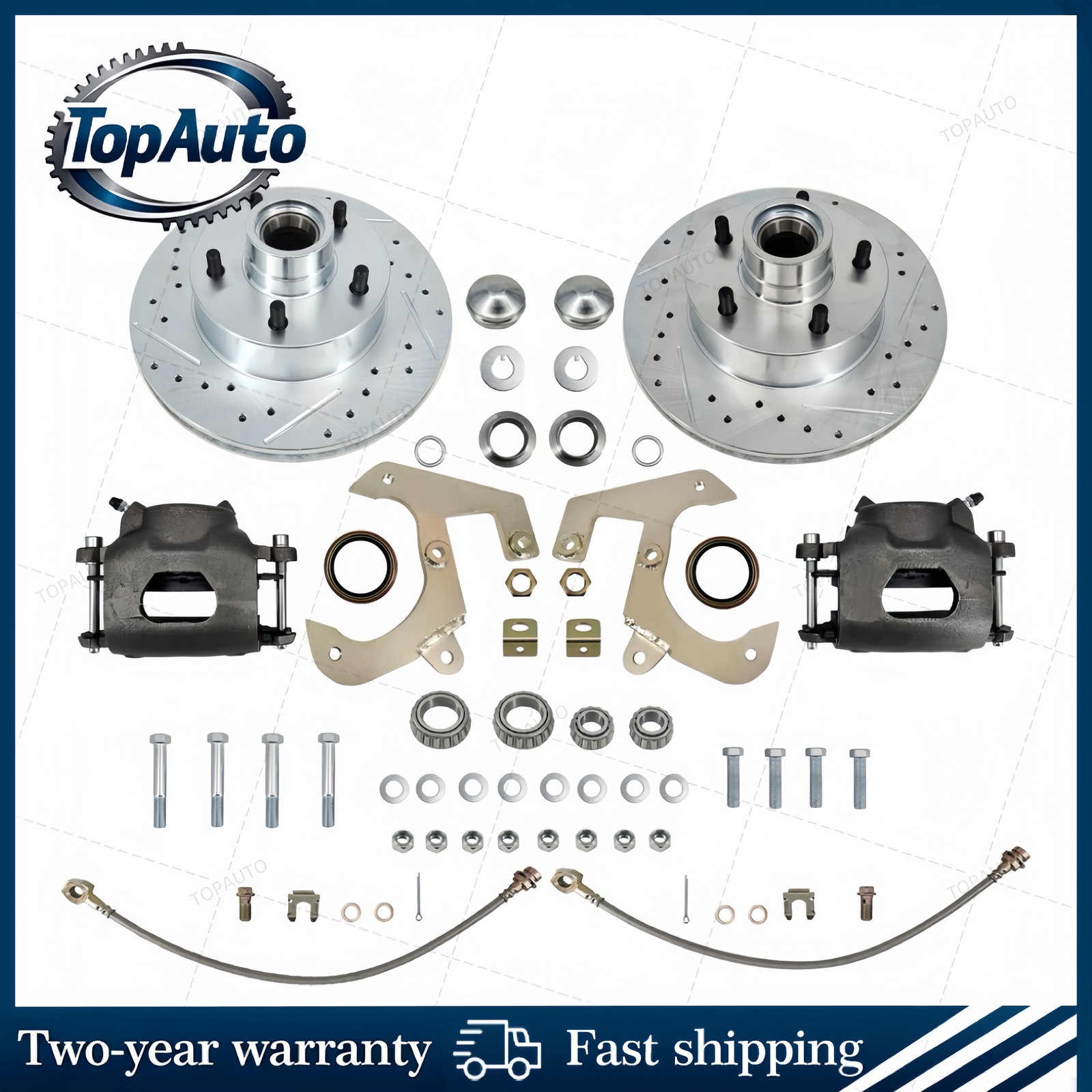 Front Disc Brake Conversion Kit for 1949 – 1954 Chevy Car/1953 – 1962 Corvette