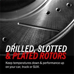 Power Stop AR85169XPR Evolution Performance Drilled and Slotted Brake Rotor Set