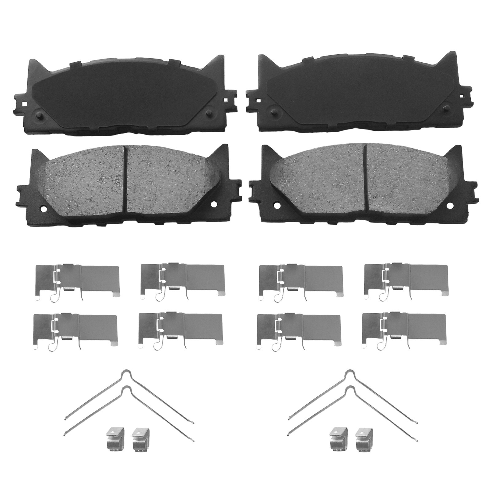 Front Rear Disc Rotors Ceramic Pads Kits fits Toyota Camry Avalon Lexus ES350