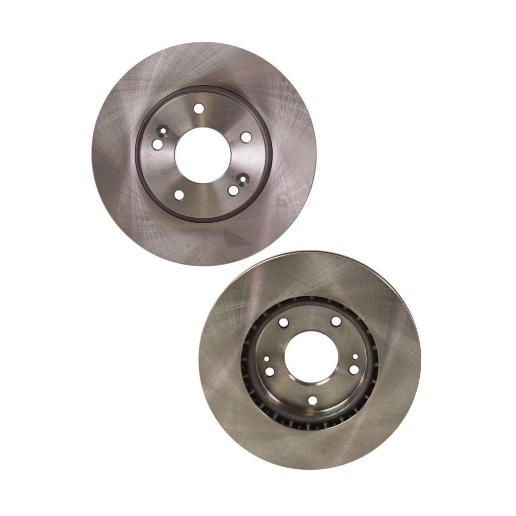 For Kia Seltos 2021 2022 2023 Brake Discs Front | Pair | Plain Surface | Vented
