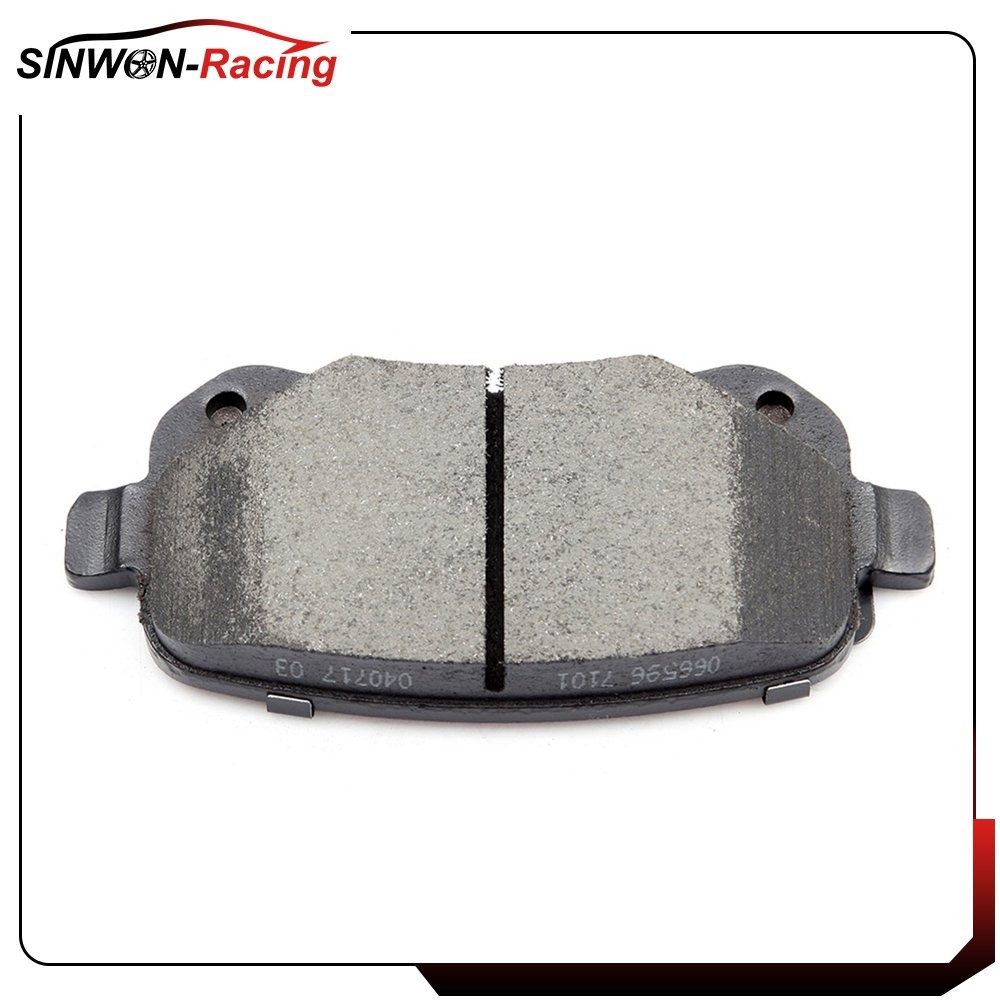 Rear Brakes Ceramic Pads and Rotors Slotted For 2008-2010 Dodge Grand Caravan