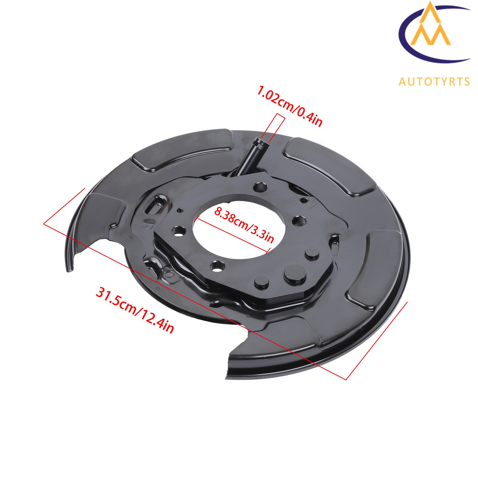 26704AJ000 For Subaru Outback Legacy 2010-2014 Rear Passenger Brake Dust Shield