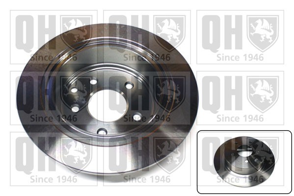 2x Brake Discs Pair Solid fits NISSAN TEANA J31 2.3 Rear 03 to 08 VQ23DE 291mm