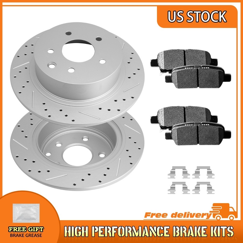 11.46″Rear Brake Rotor Pad For 2002-2022 2023 Nissan Altima Juke Sentra Maxima