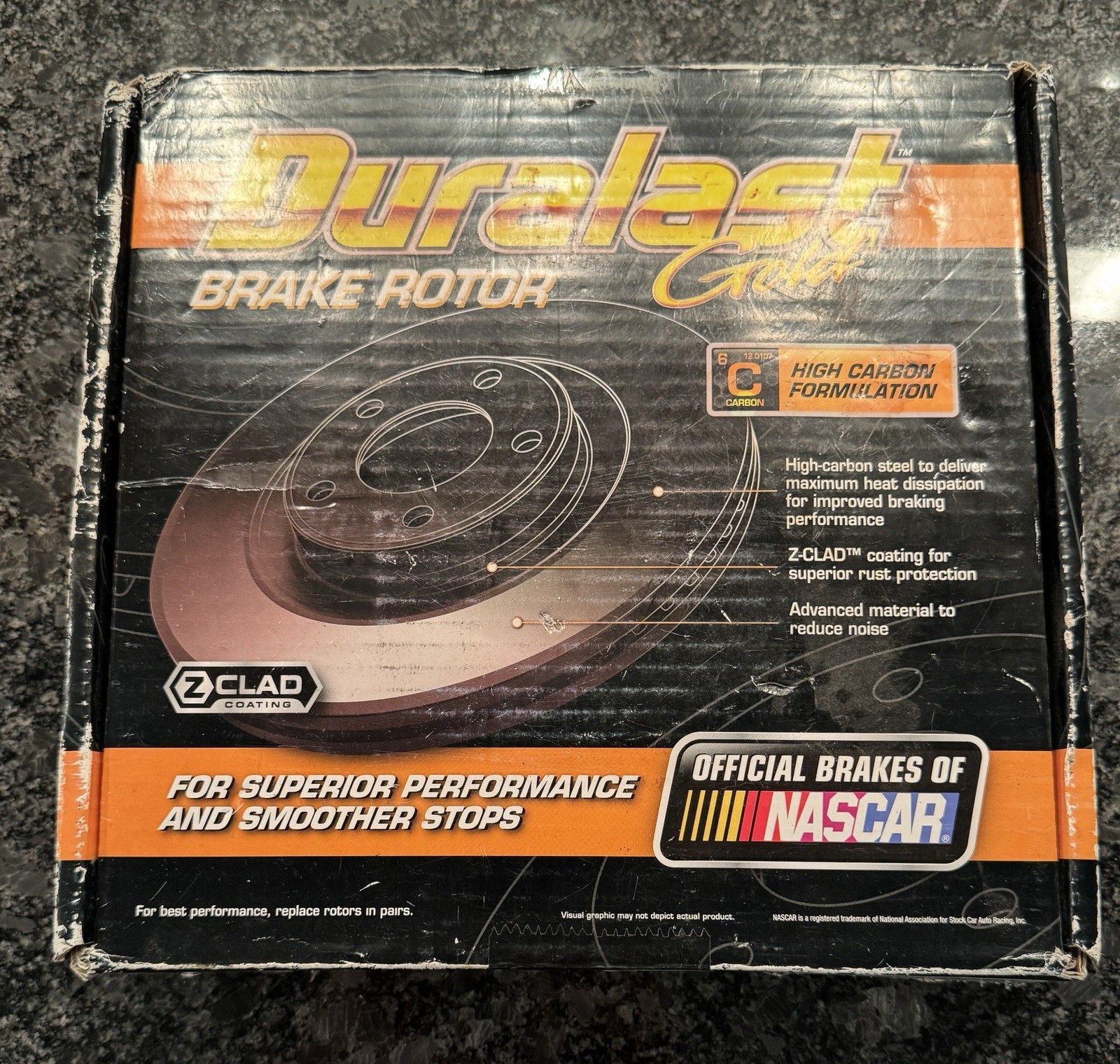 Duralast Gold Front Brake Rotor High Carbon Formulation 3295DG New
