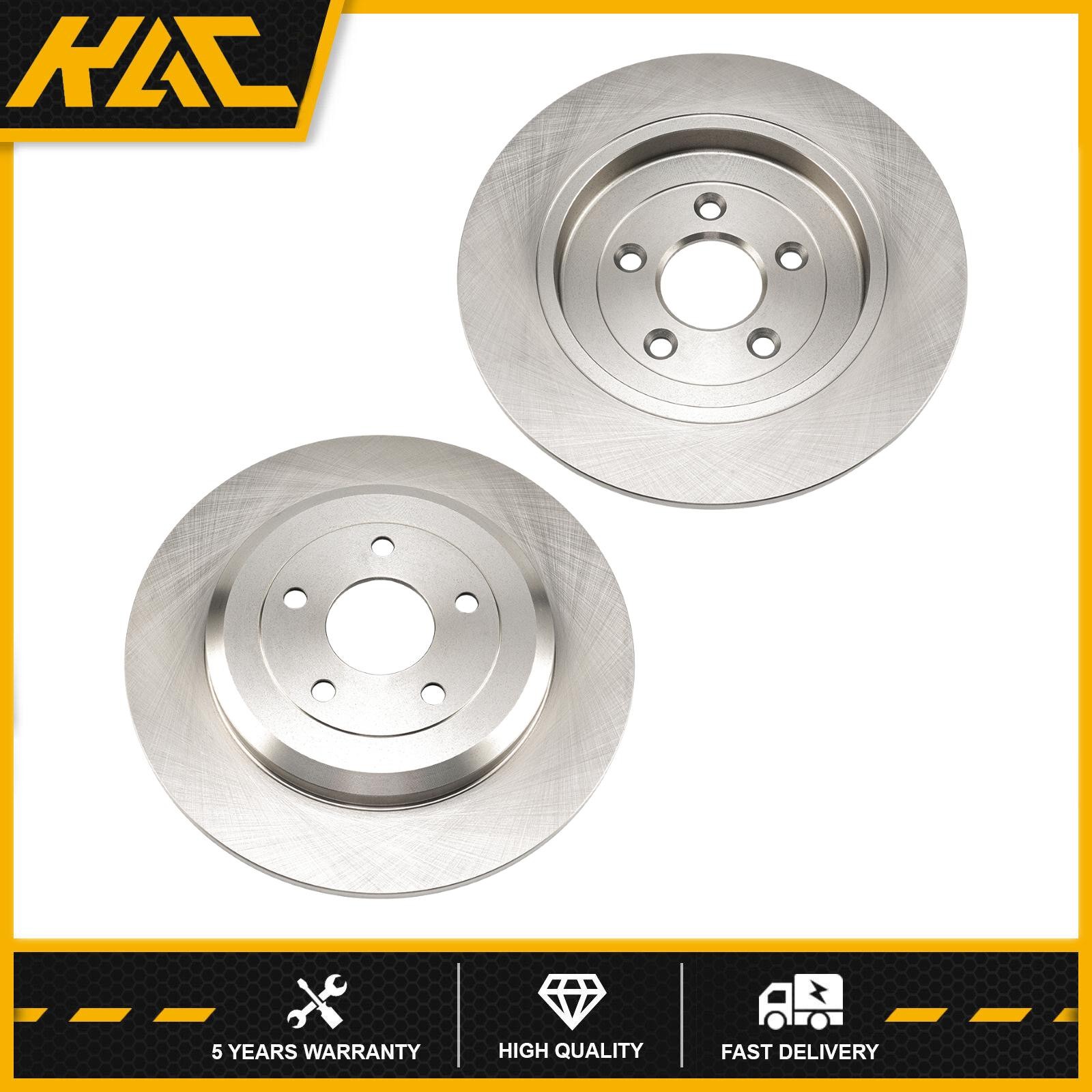 2x Rear Rotors Fits 2011-2014 Edge 2013-2014 Explorer 2015-2017 Explorer3.5L