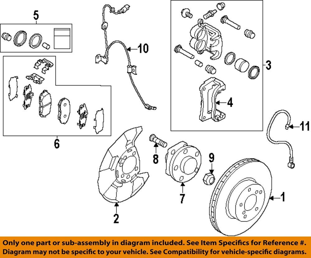 SUBARU OEM 08-18 Crosstrek Brake Components-Splash Shield 26290AG000