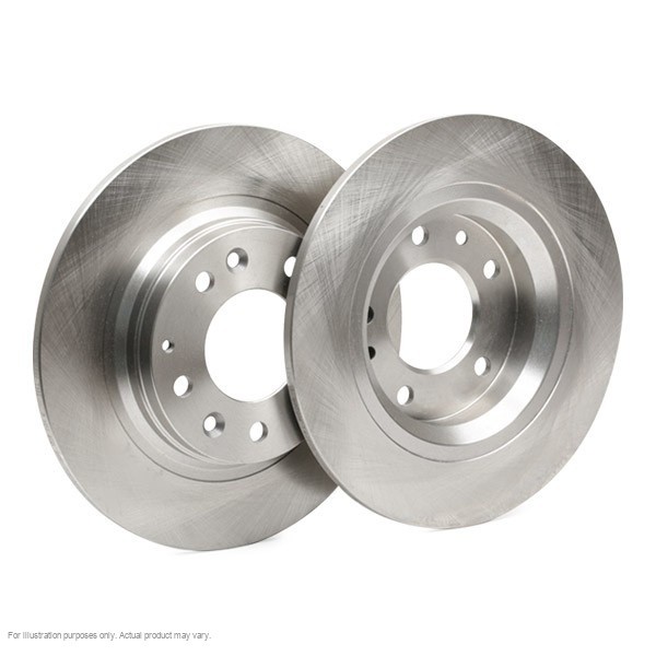 2x APEC Rear Brake Discs For MAZDA 6 Station Wagon (GY) 100kW/136HP/1998cc
