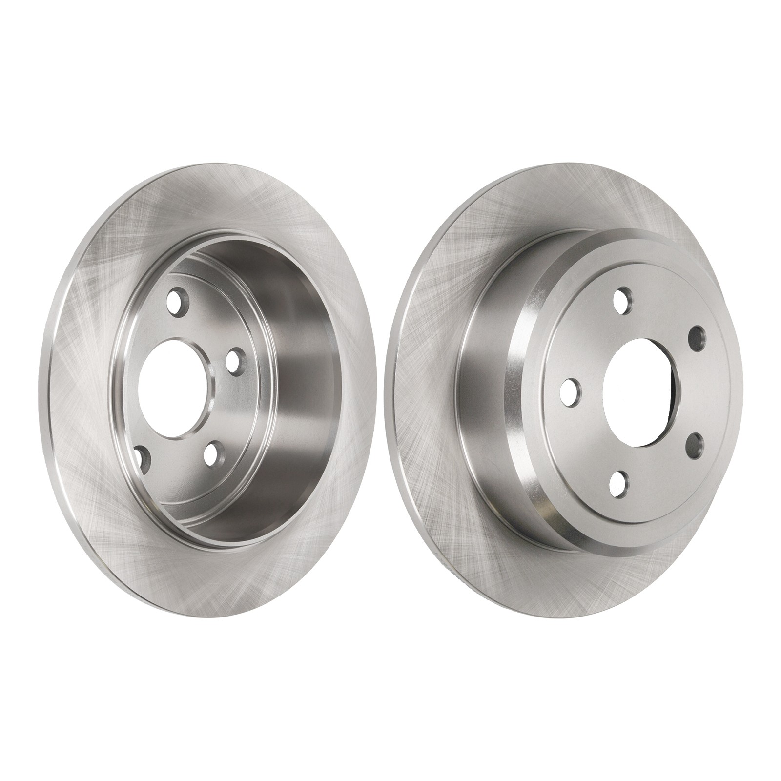 Pair Rear Solid 316mm Disc Brake Rotors Fits 2007-2018 Jeep Wrangler JK 780519R