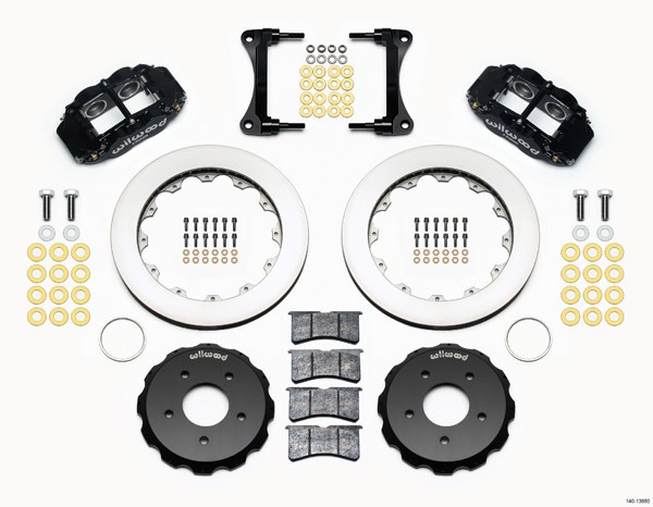 Wilwood for Narrow Superlite 4R Front Hat Kit 12.88in 2007-Up Jeep Wrangler