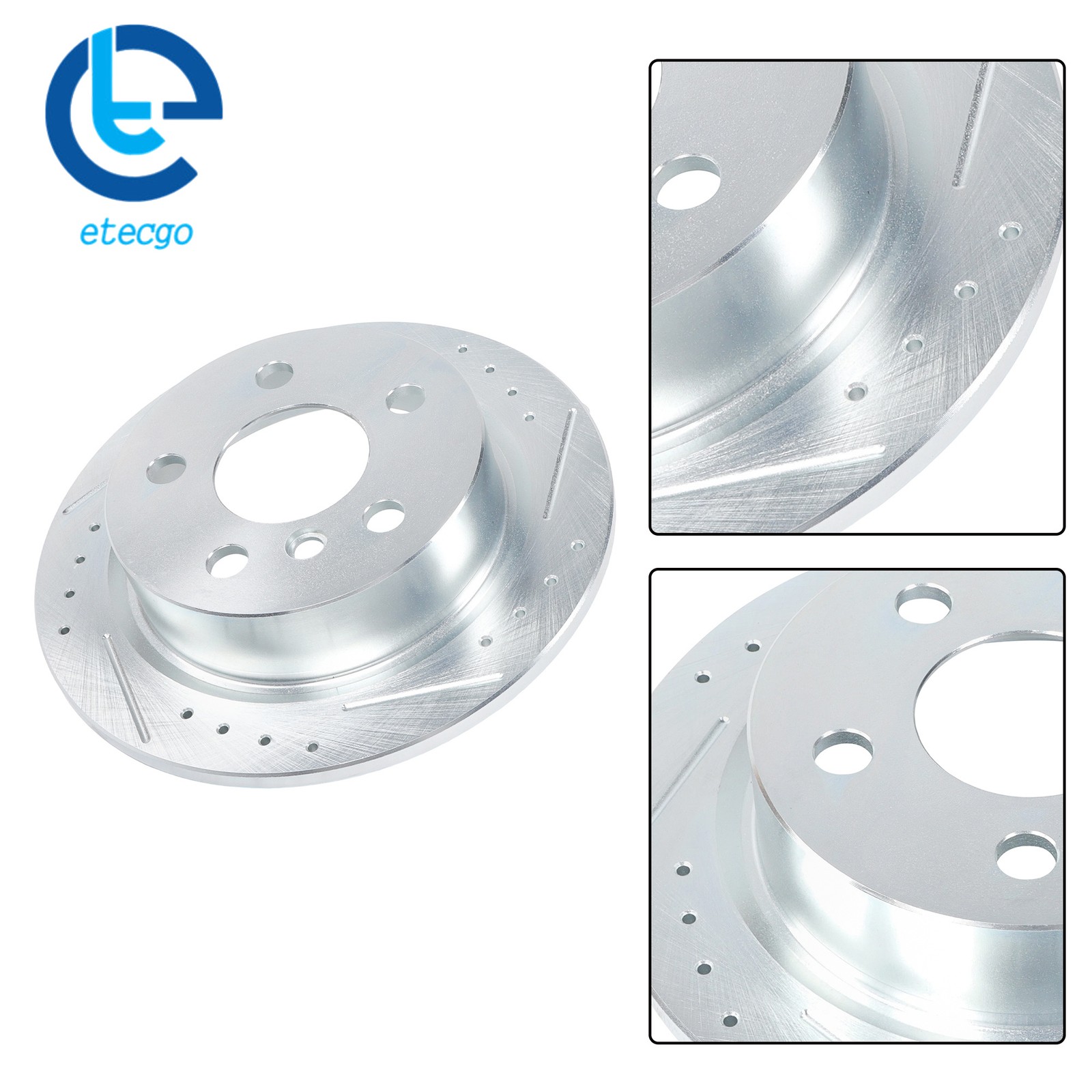 For Mini Cooper F56/F57 2015-2016 L3 1.5L Drilled Brake Rotor & Brake Pads