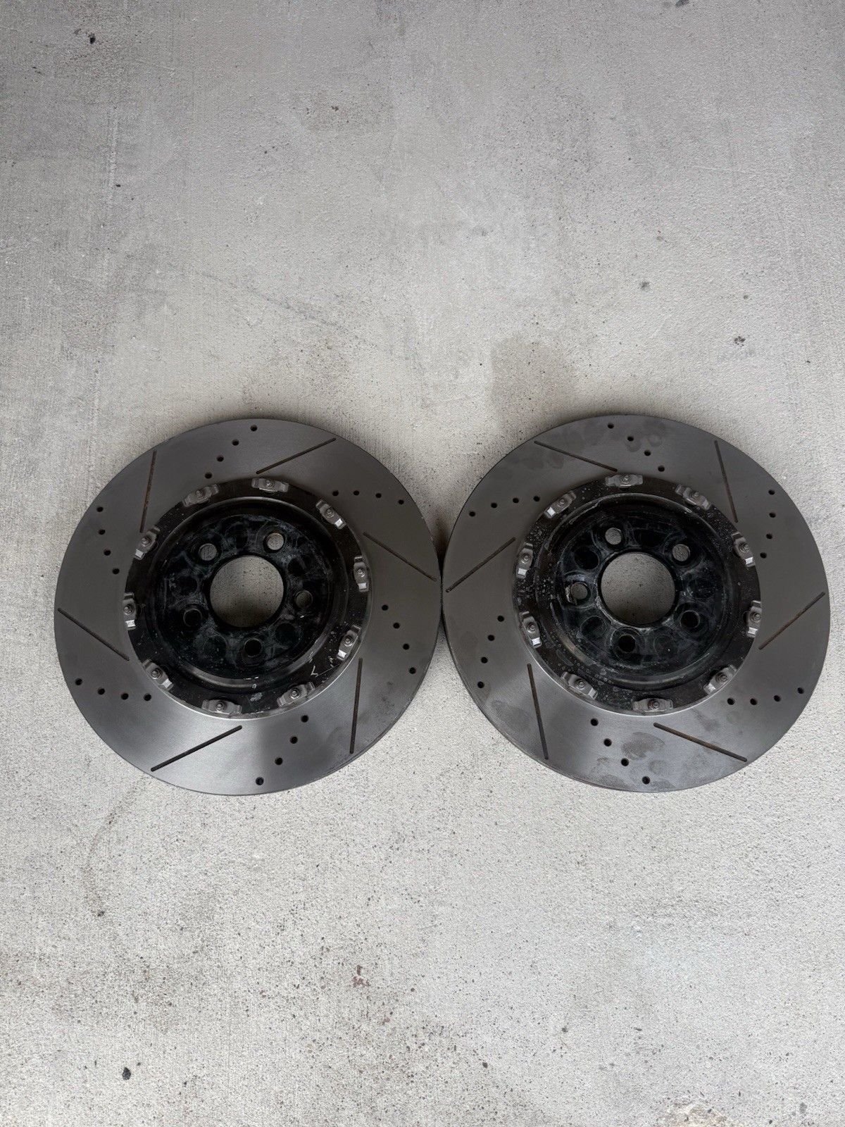 15-23 Hellcat OEM Front Two Piece Brembo Brake Rotors *LIKE NEW*