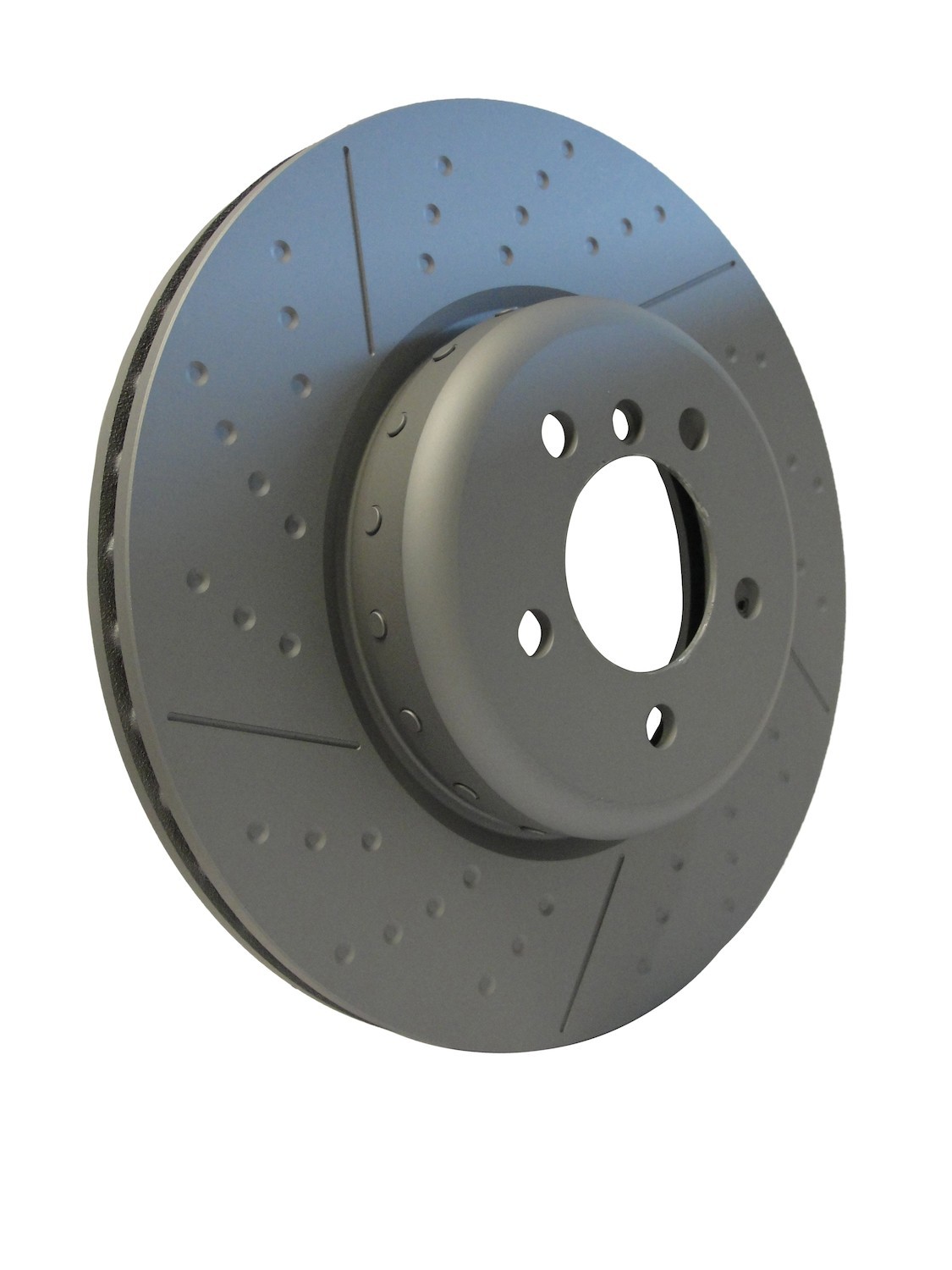 Hella 370mm Front Slotted & Dimpled Disc Brake Rotor For BMW F30 F34 F32 F36